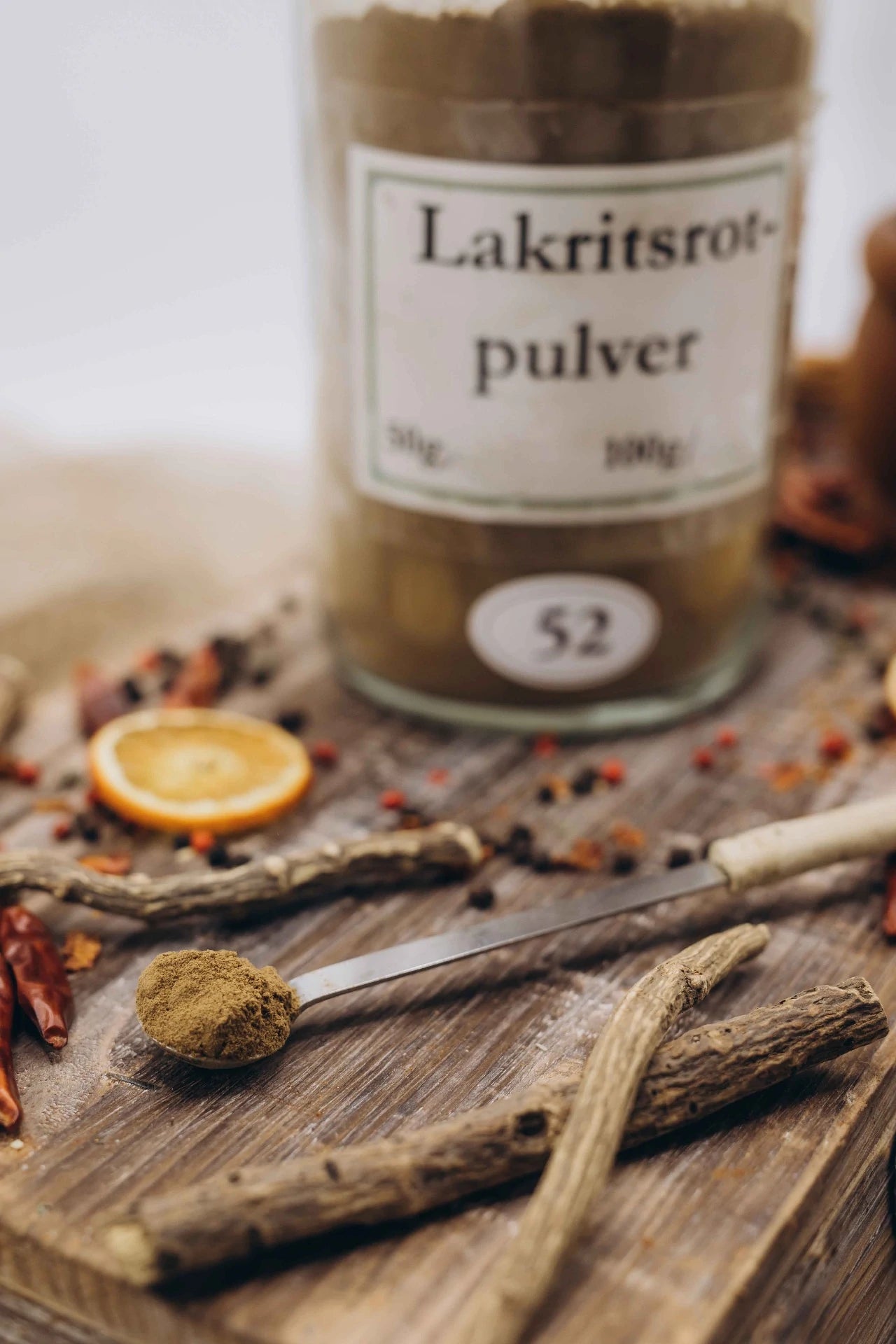 Lakritsrot, pulver