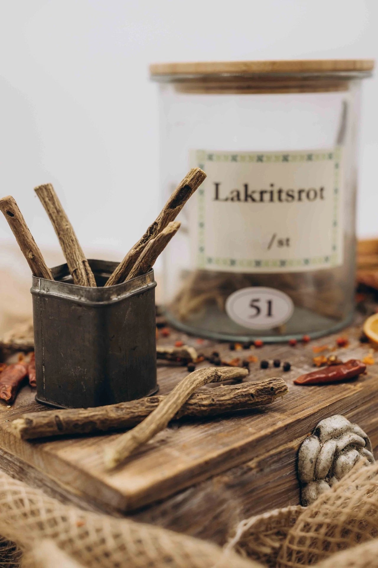 Lakritsrot, hel