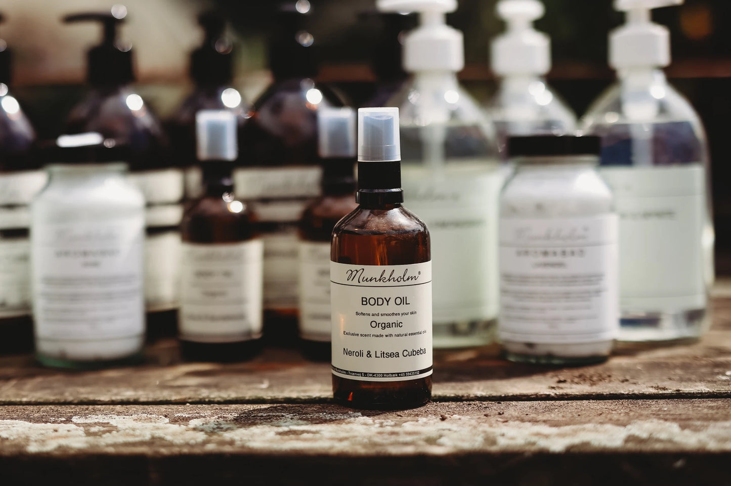 Munkholm kroppsolja Neroli & Litsea