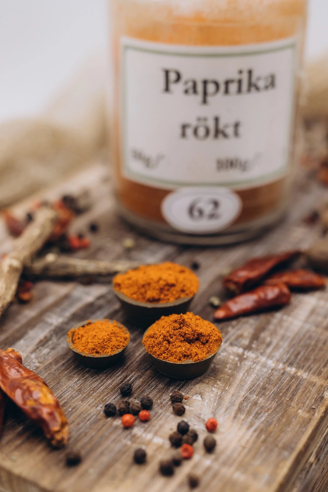 Paprika rökt