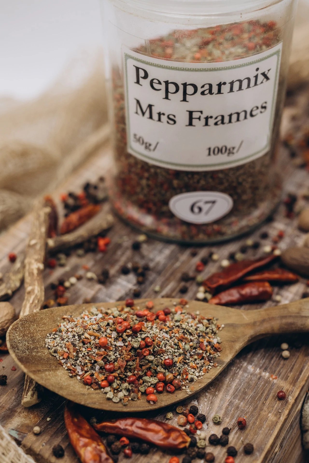 Pepparmix Mrs Frames
