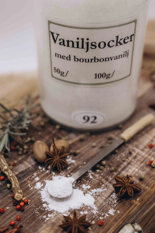Vaniljsocker med Bourbonvanilj